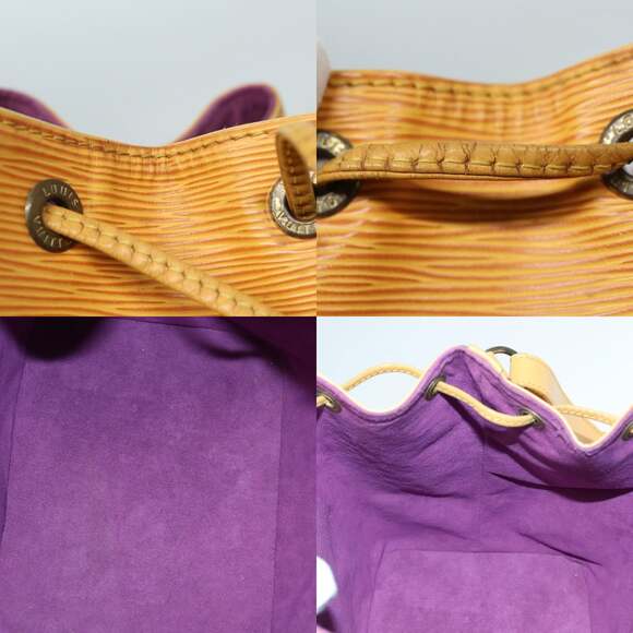 LOUIS VUITTON Epi Petit Noe Shoulder Bag Yellow M44109 - Picture 12 of 13